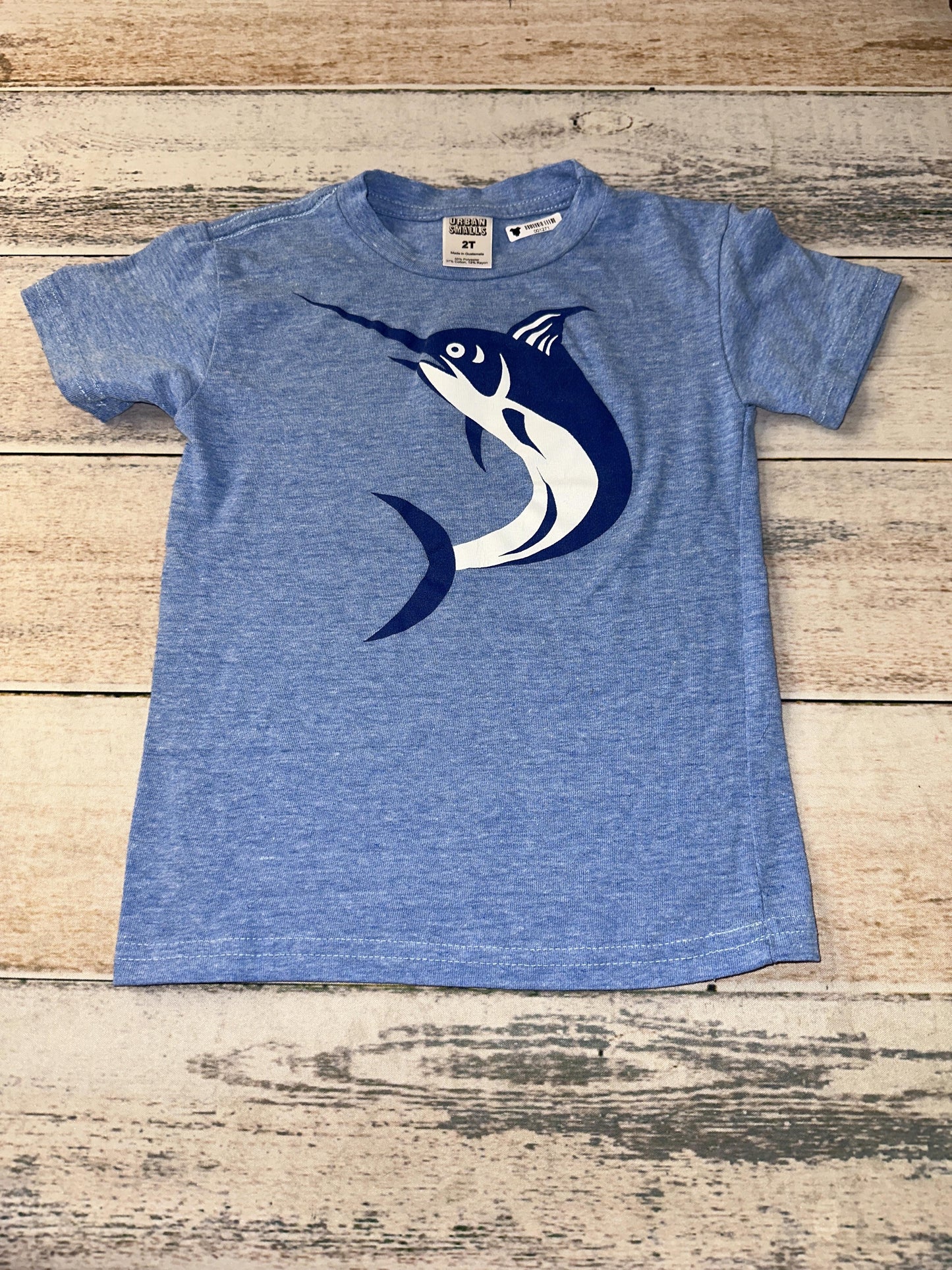 Urban Smalls Boys Light Blue T-Shirt Size: 2T Light Blue