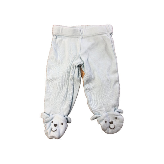 Carters Unisex Light Blue Pants Size: Newborn Light Blue