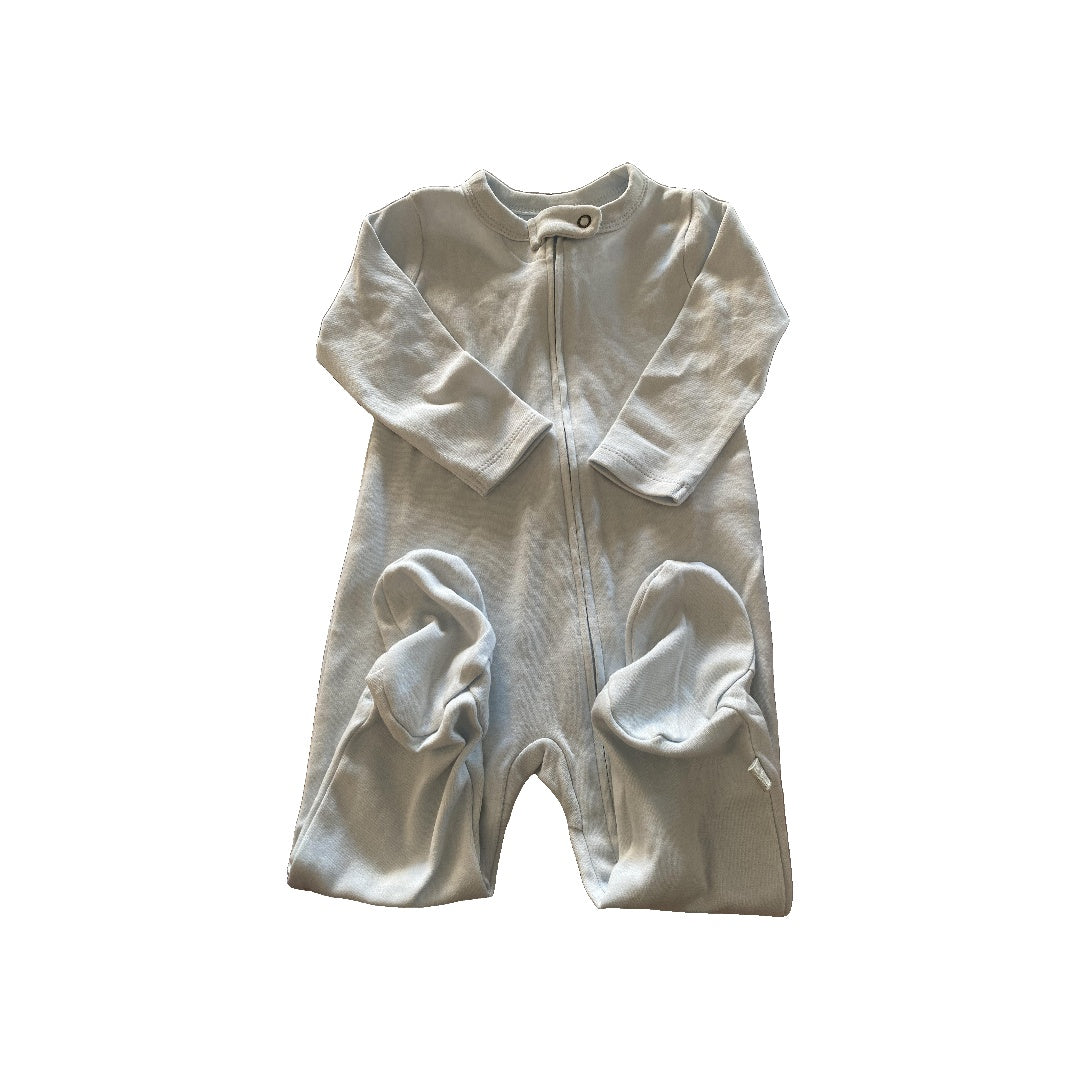 Finn + Emma Unisex Light Blue Pajamas Size: 3-6 months Light Blue