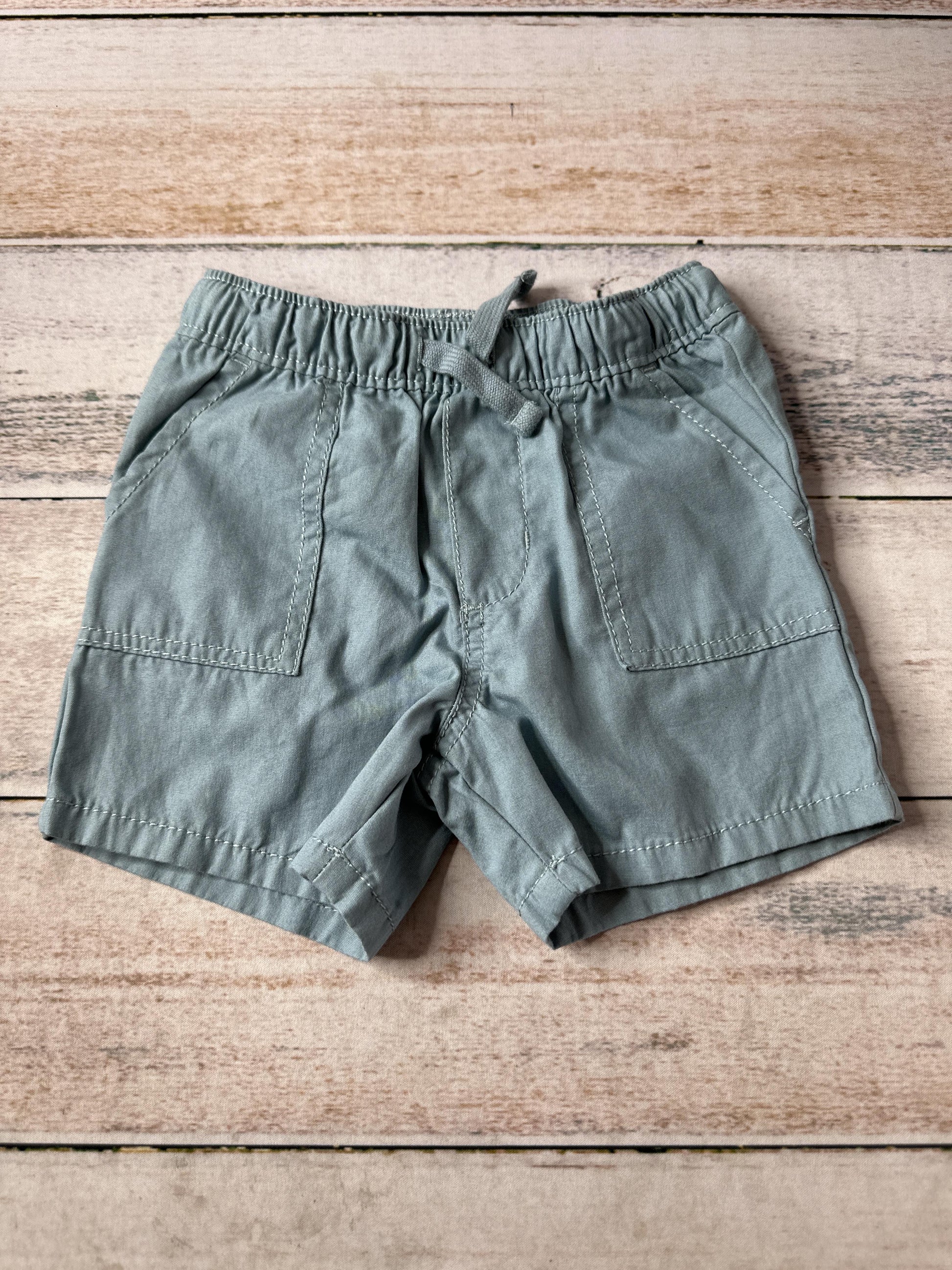OshKosh Unisex Light Blue Shorts Size: 18 months Light Blue