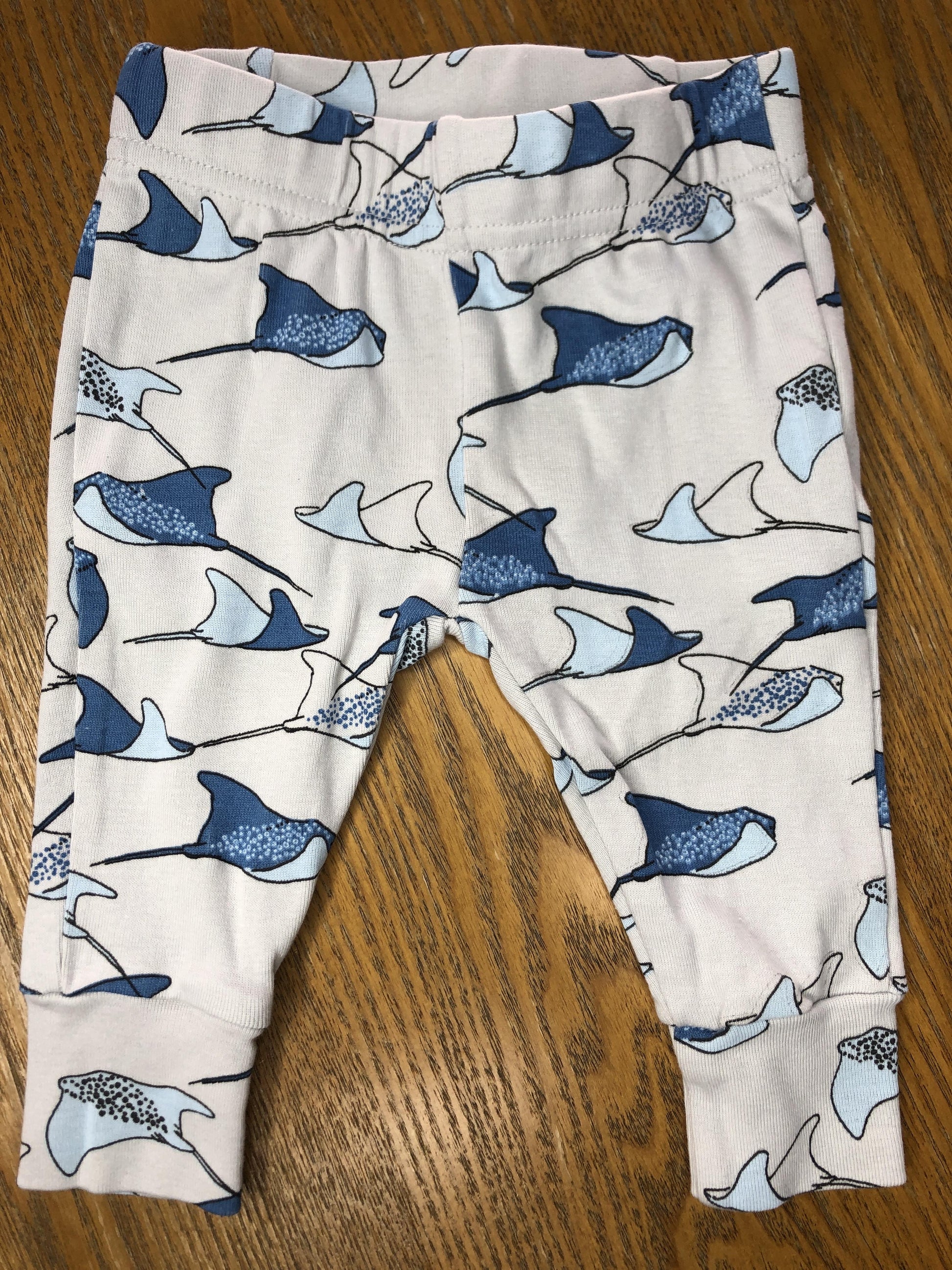 Oliver & Rain Unisex Light Blue Pajamas Size: 6 months Light Blue