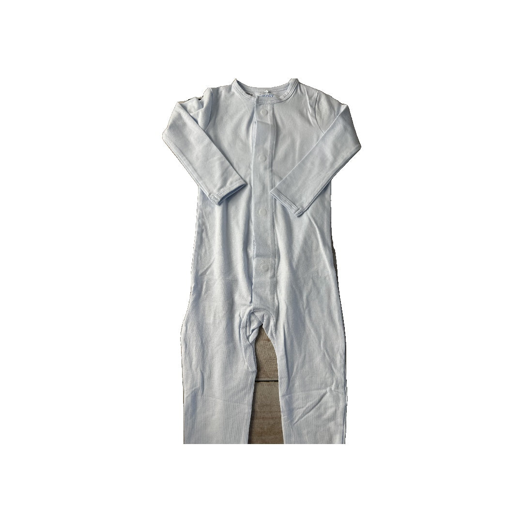 Simply Magnetic Me Unisex Light Blue Pajamas Size: 12-18 months Light Blue