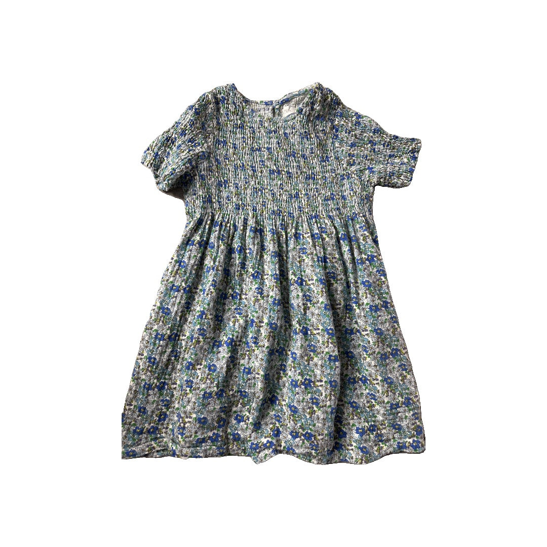 Zara Girls Light Blue Dress Size: 4T Light Blue