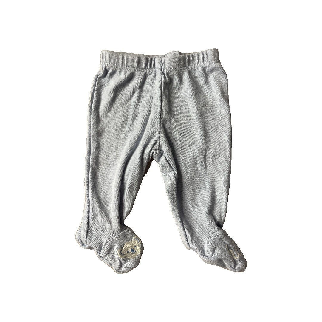 Carters Unisex Light Blue Pants Size: Newborn Light Blue