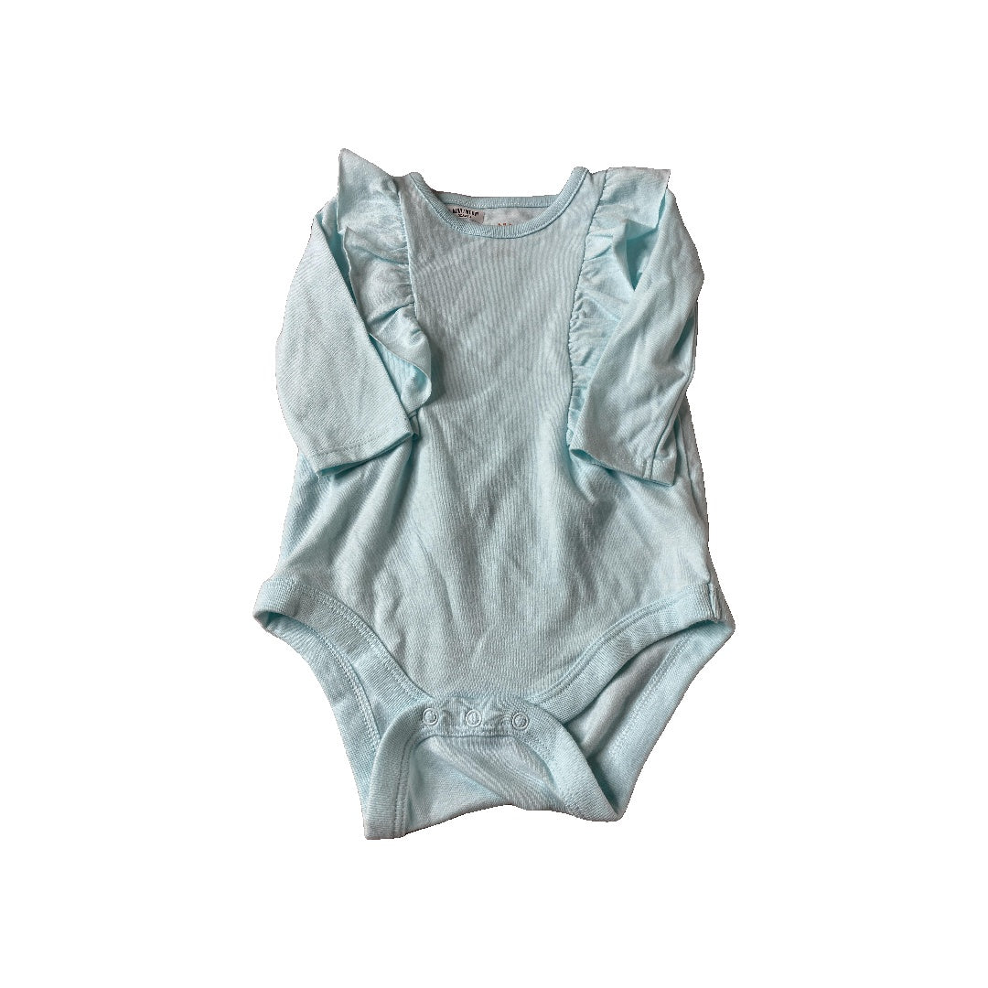 Cat & Jack Unisex Light Blue Onesie Size: 3-6 months Light Blue