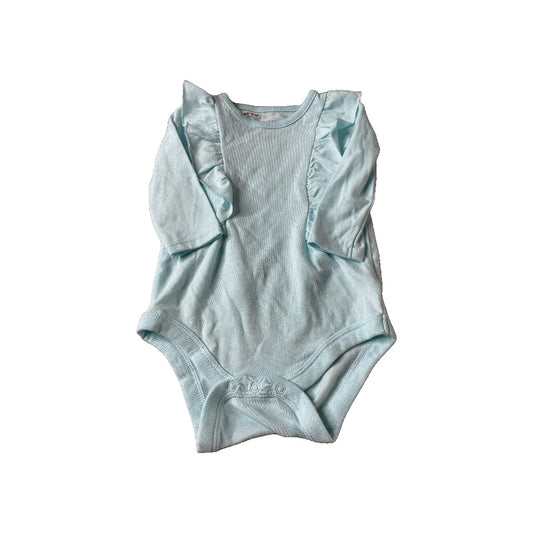 Cat & Jack Unisex Light Blue Onesie Size: 3-6 months Light Blue