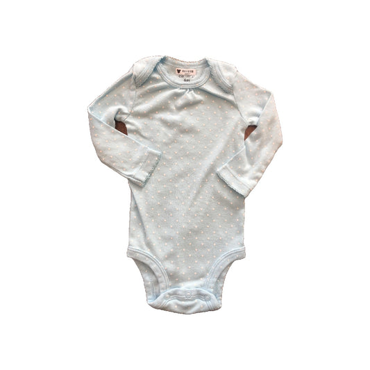 Carters Girls Light Blue Long Sleeve Outfit Size: 6 months Light Blue