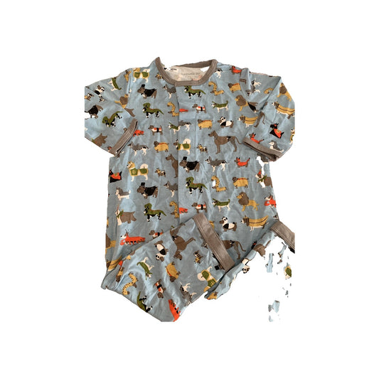 Magnetic Me Boys Light Blue Long Sleeve Outfit Size: 6-9 months Light Blue