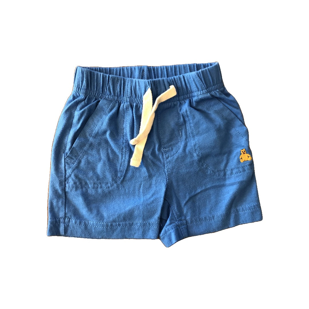 Gap Unisex Light Blue Shorts Size: 6-12 months Light Blue