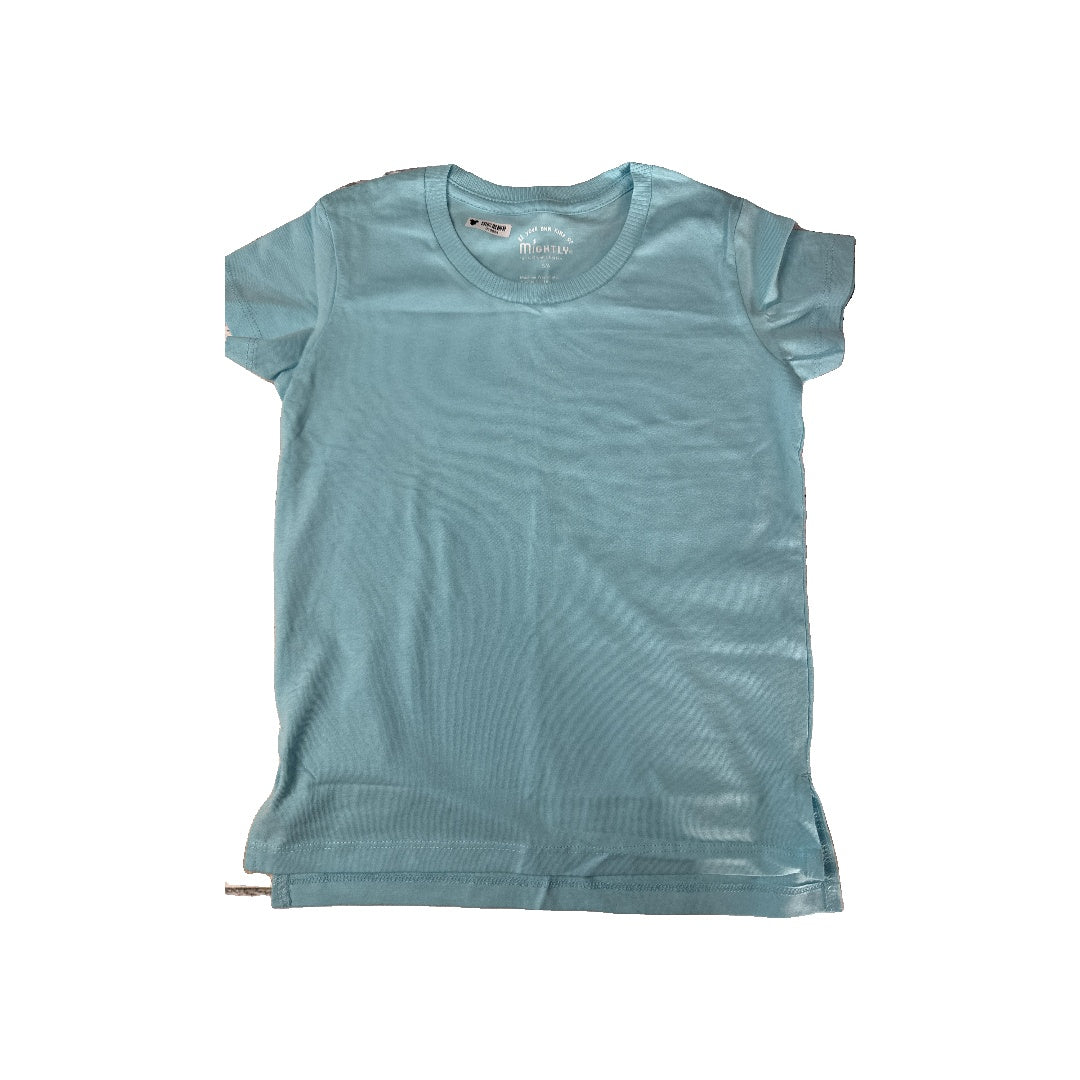 Mightly Unisex Light Blue T-Shirt Size: 5T Light Blue