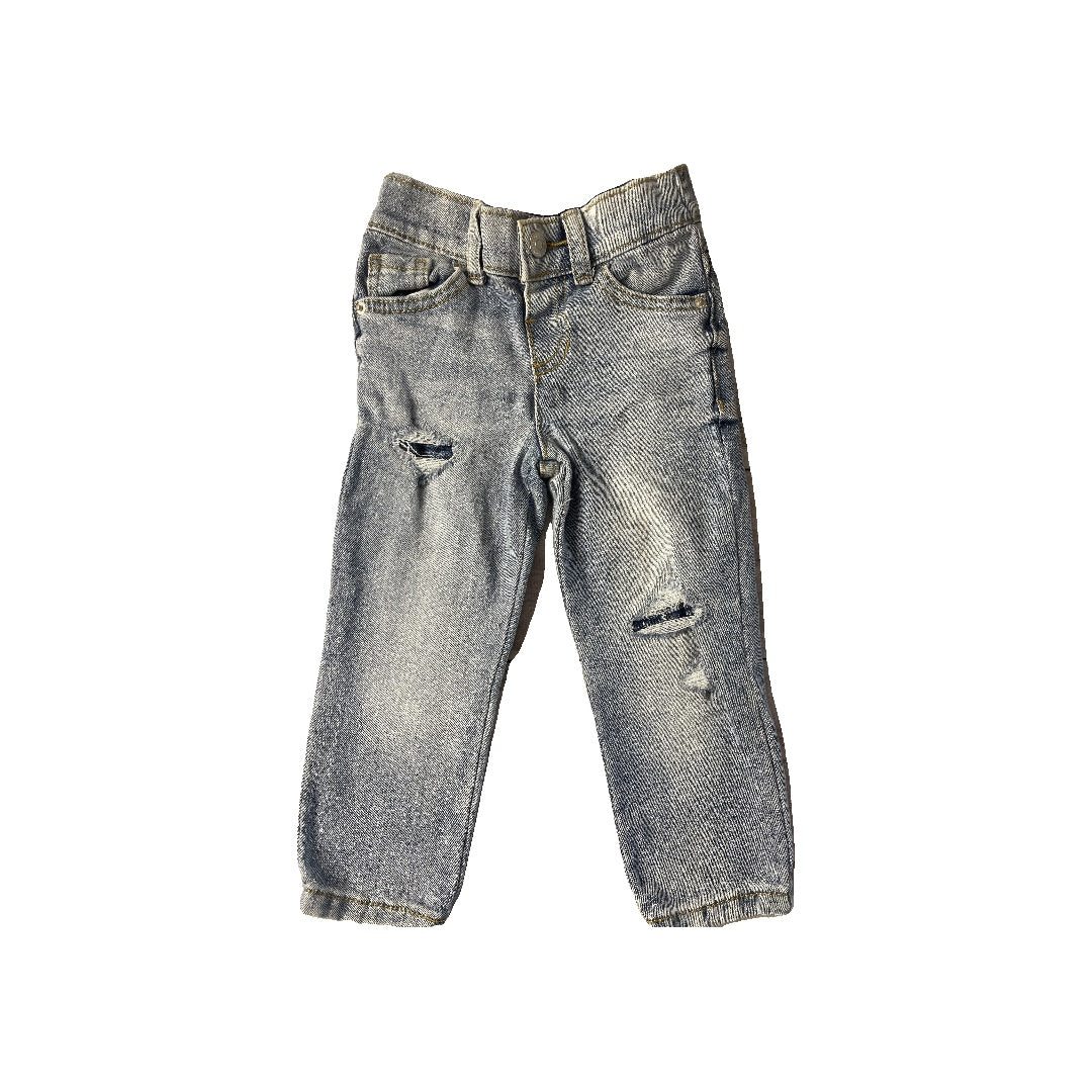 Cat & Jack Girls Light Blue Jeans Size: 2T Light Blue