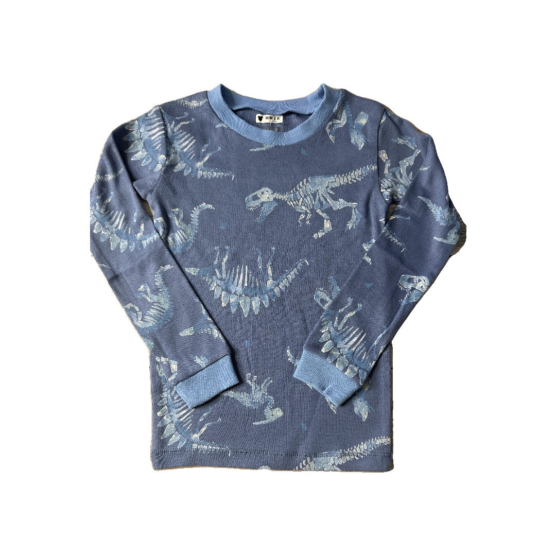 Burt's Bees Boys Light Blue Pajamas Size: 4T Light Blue