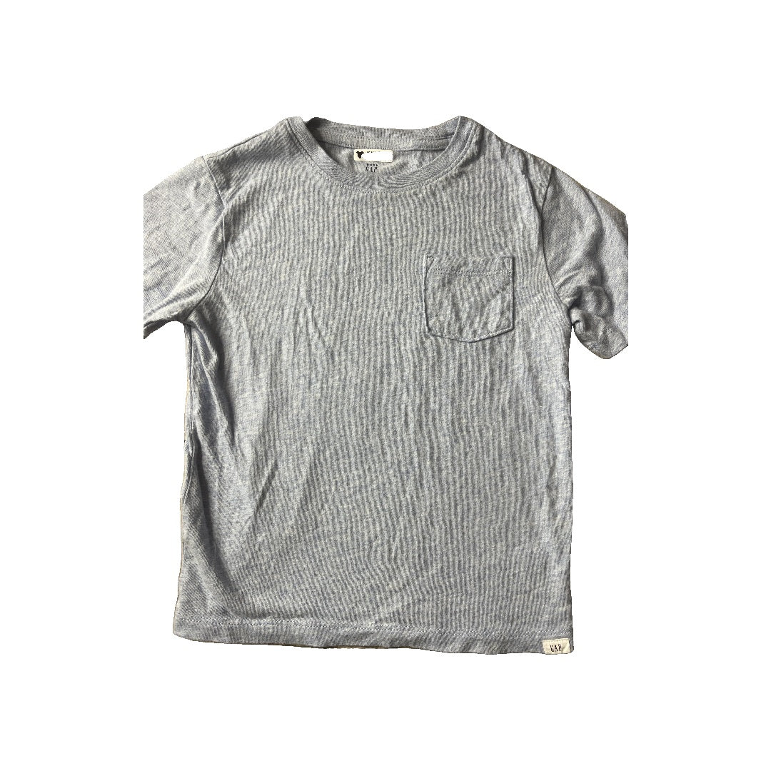 Gap Unisex Light Blue T-Shirt Size: 5T Light Blue