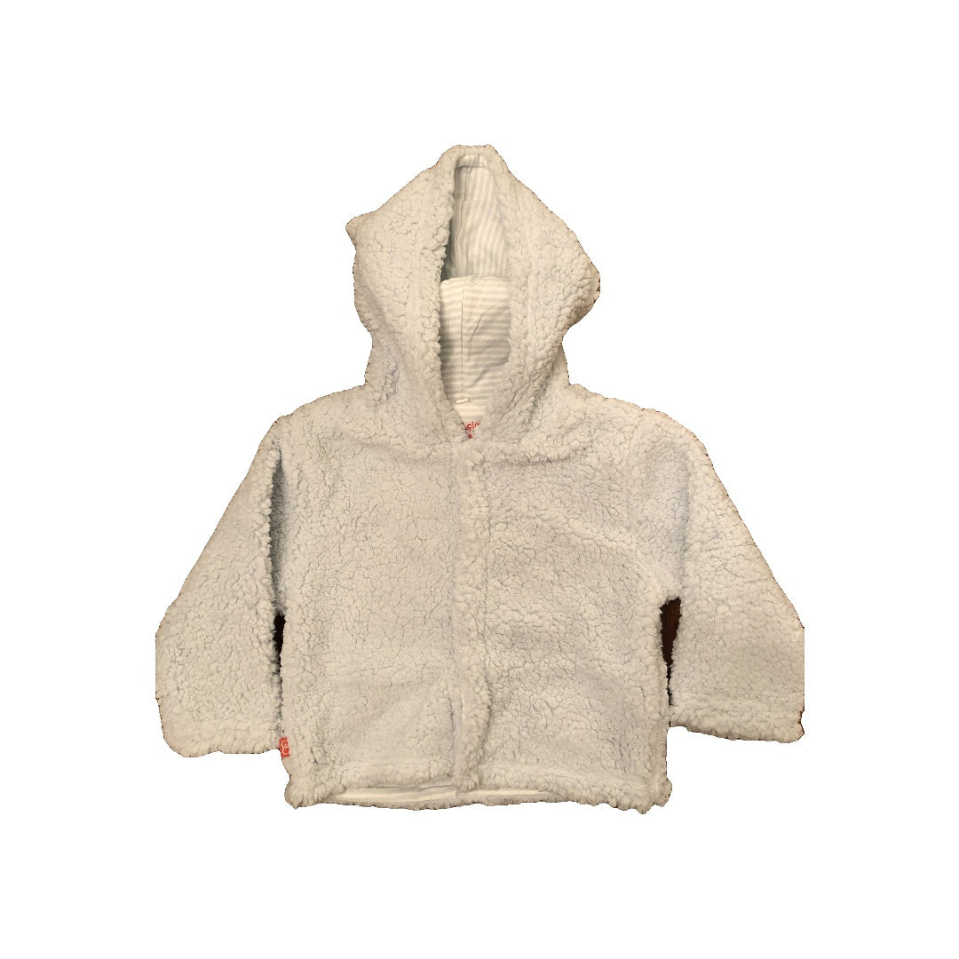 Magnificent Baby Girls Light Blue Hoodie Size: 18-24 months Light Blue