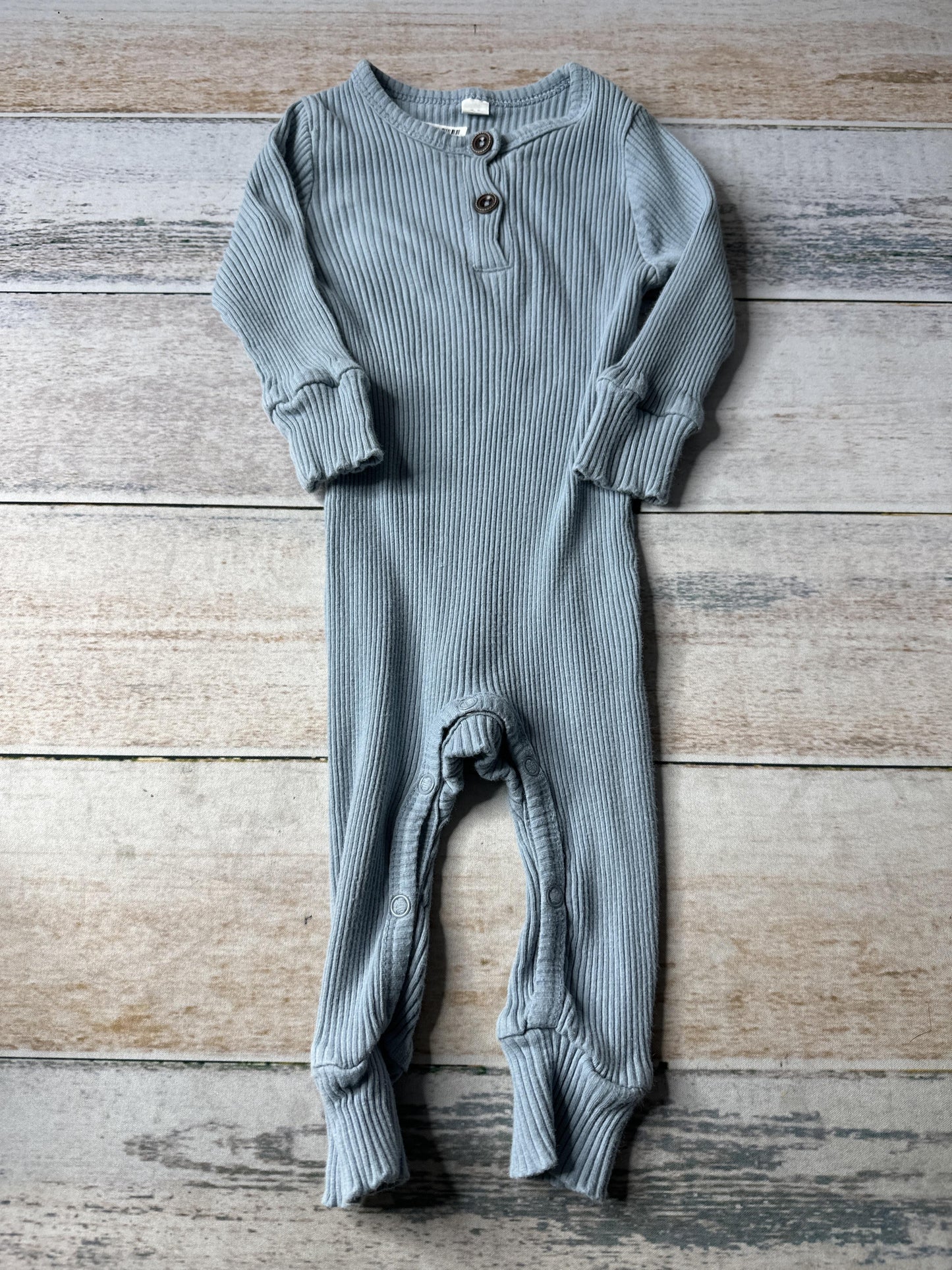 Amazon Boys Light Blue Long Sleeve Outfit Size: 6-12 months Light Blue