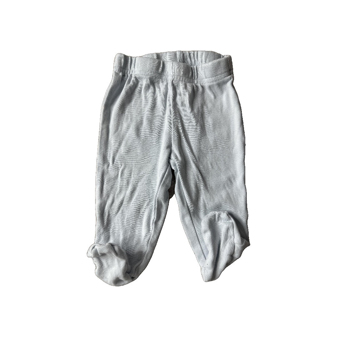 Carters Unisex Light Blue Pants Size: 3 months Light Blue