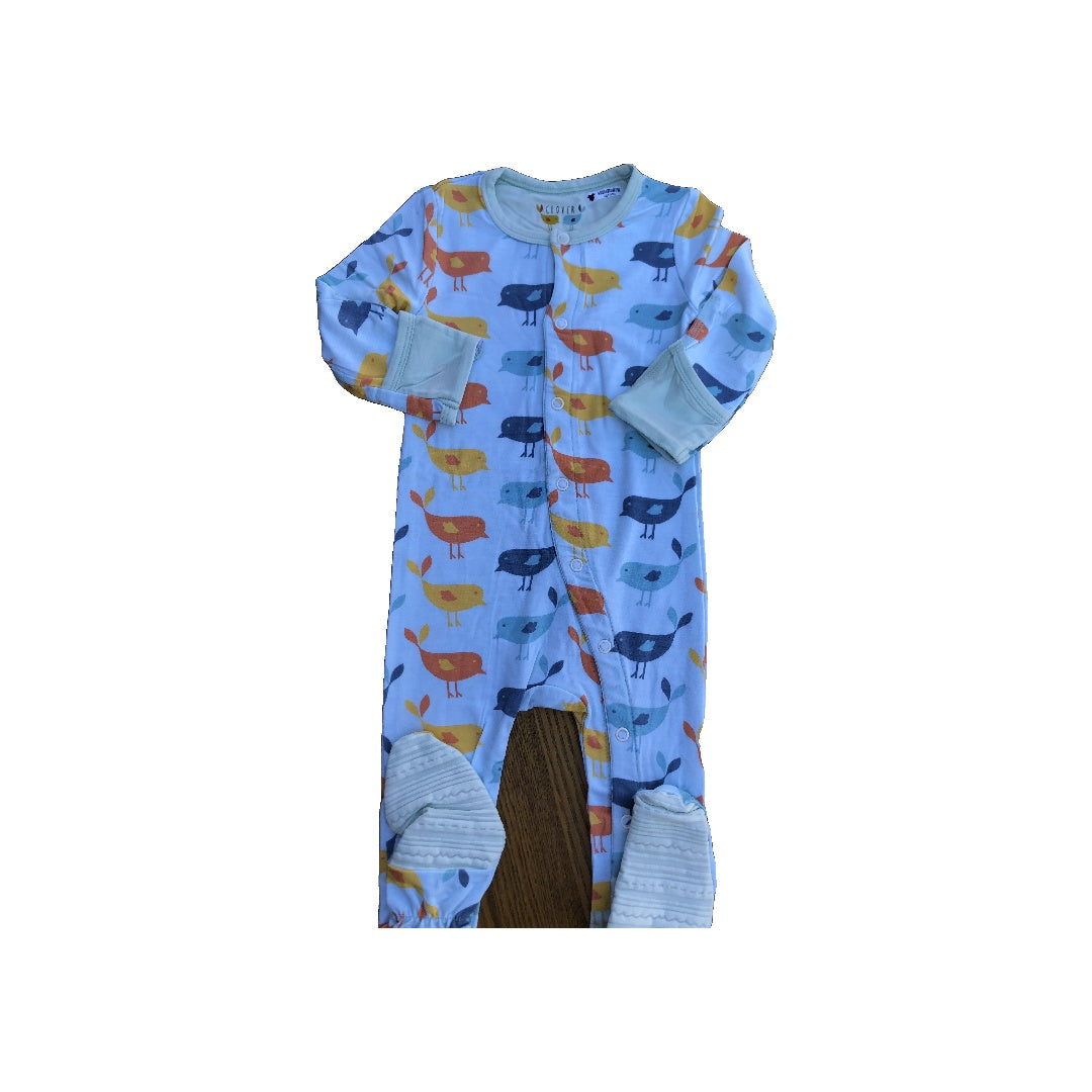 Clover Baby & Kids Boys Light Blue Pajamas Size: 18 months Light Blue