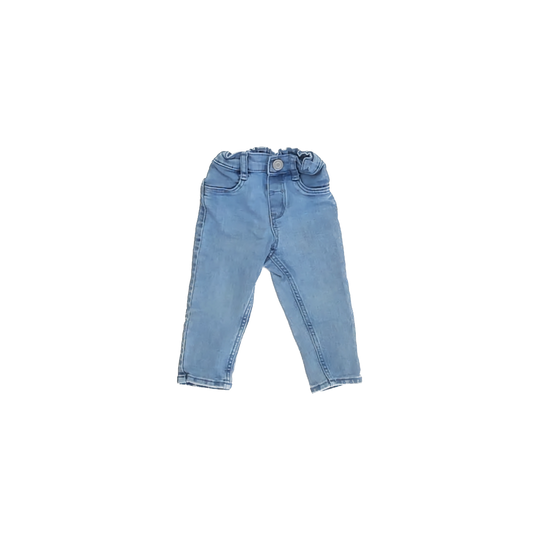 H&M Girls Light Blue Jeans Size: 9 Months Light Blue