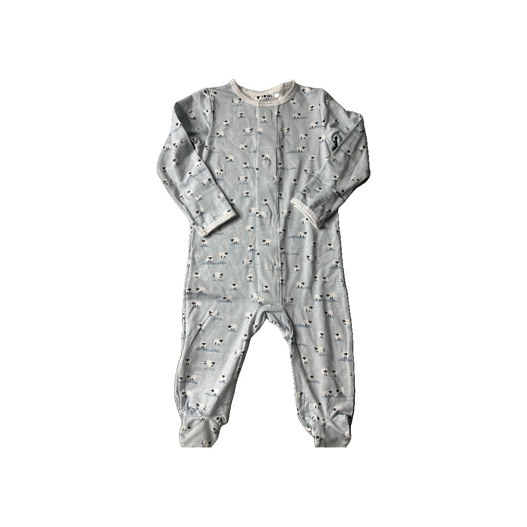 Unisex Light Blue Pajamas Size: 3-6 months Light Blue
