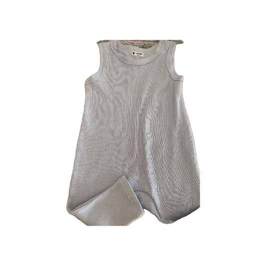 Honest co Boys Light Blue Romper Size: 3-6 months Light Blue