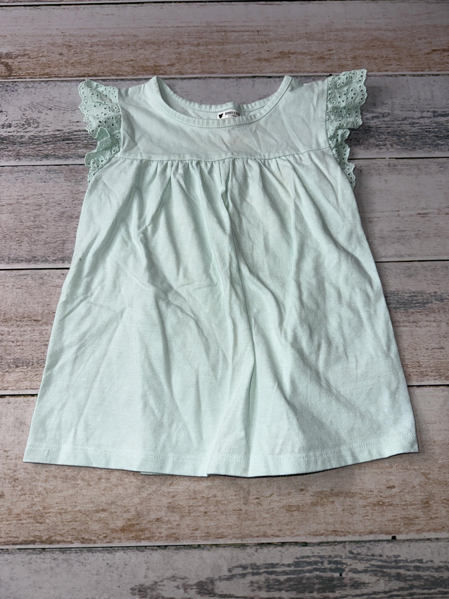 Cat & Jack Girls Light Blue Tank Top Size: 5 Light Blue