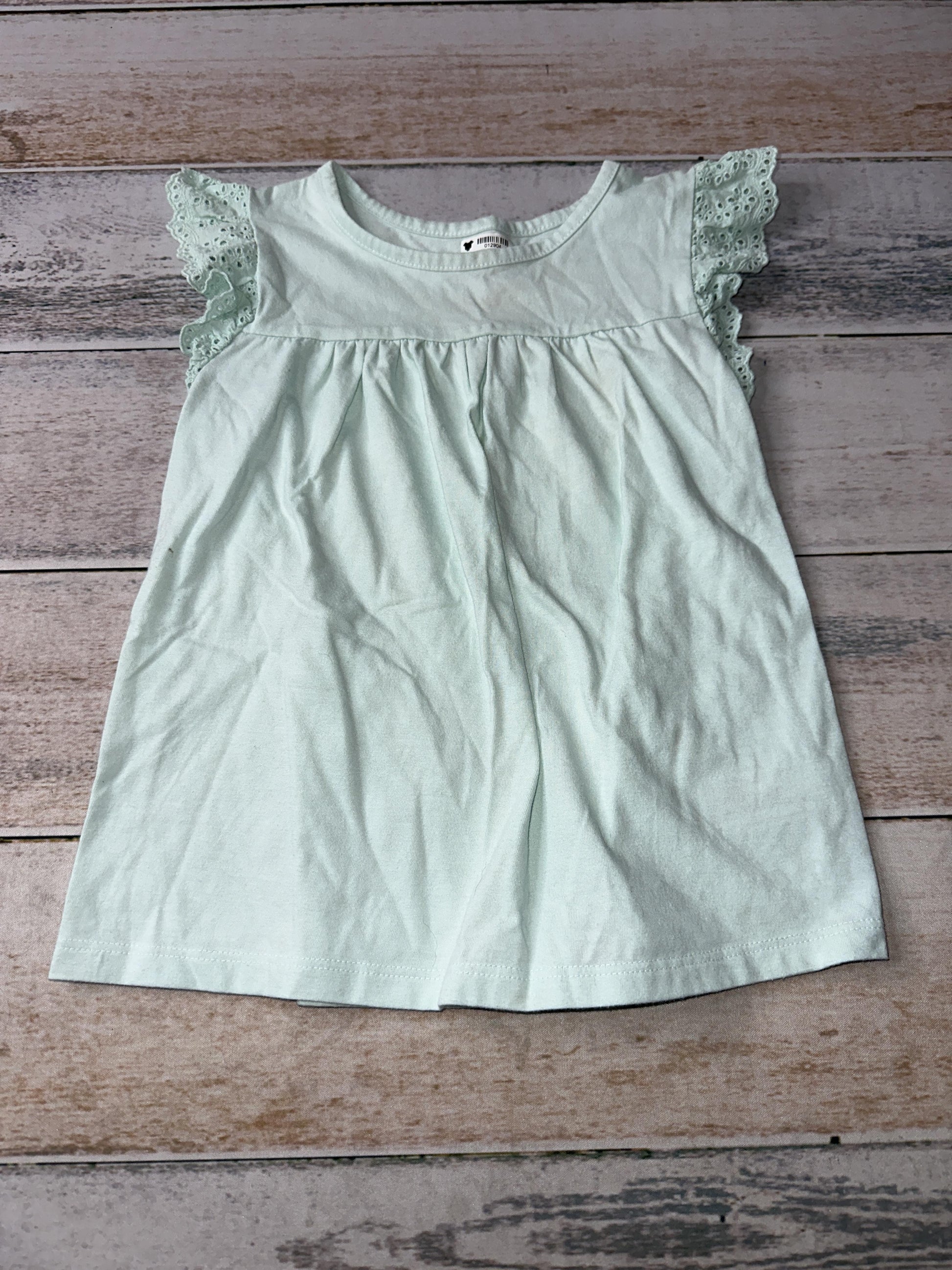 Cat & Jack Girls Light Blue Tank Top Size: 5 Light Blue