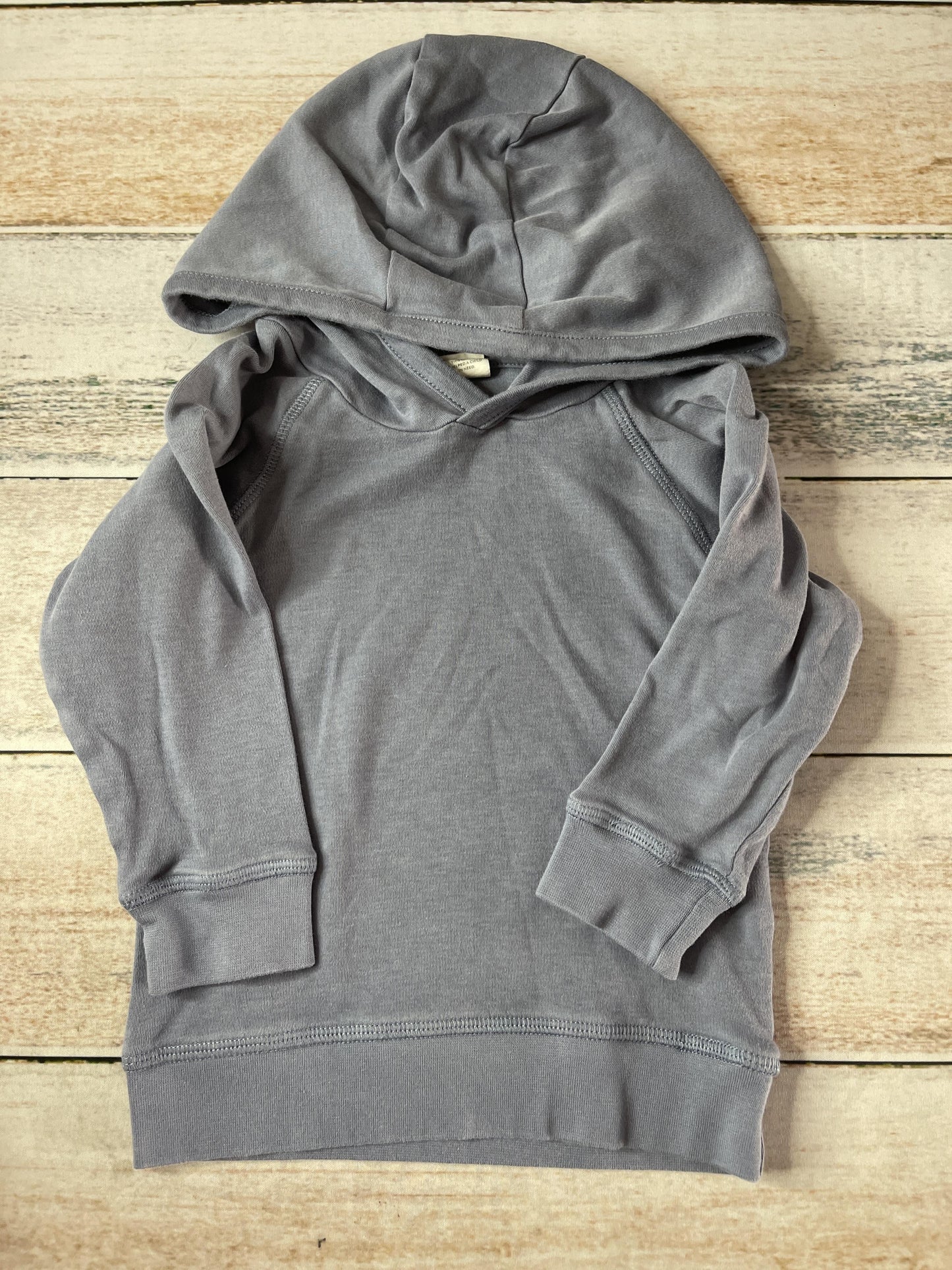 Colored Organics Unisex Light Blue Hoodie Size: 18-24 months Light Blue