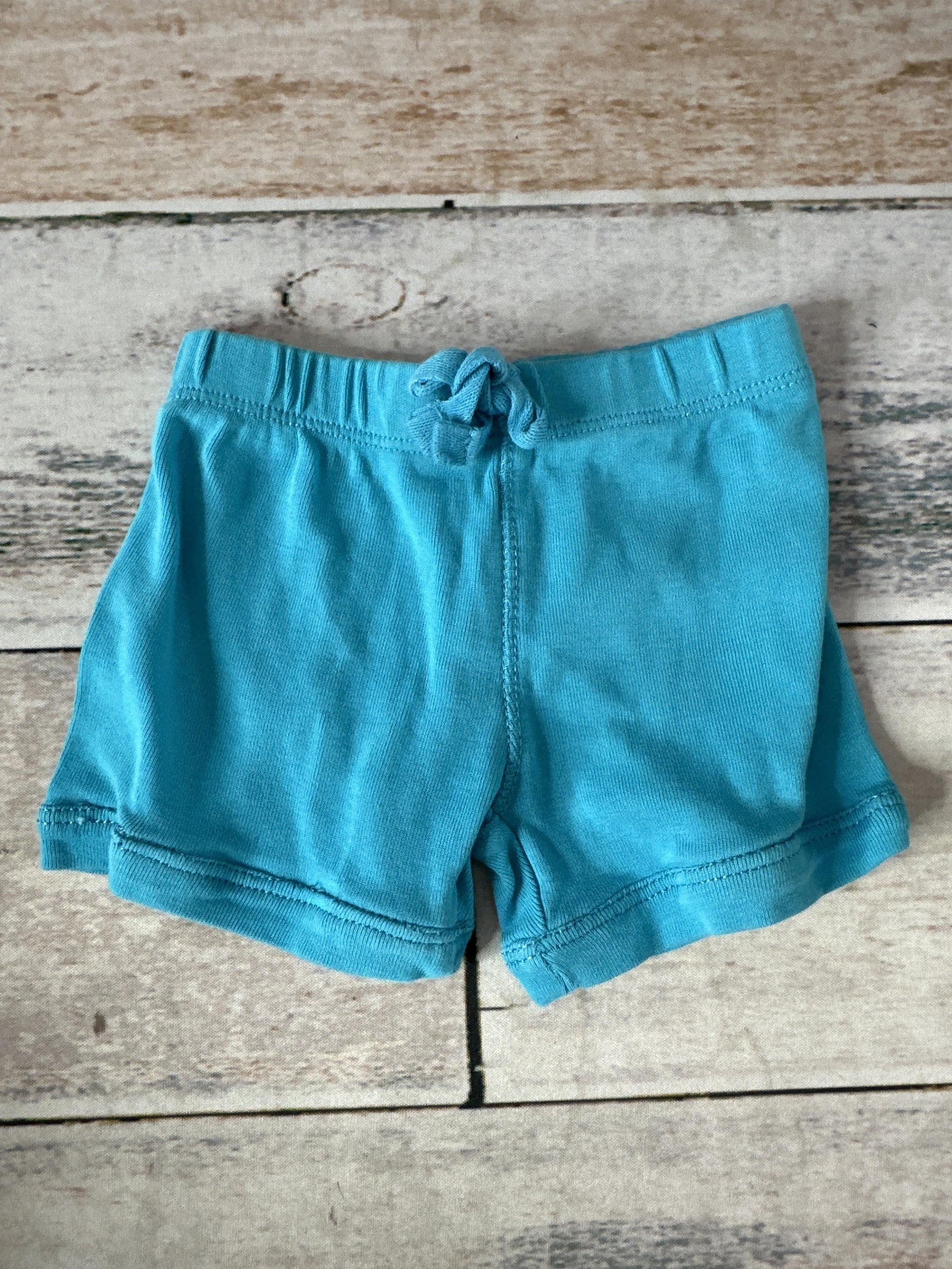 Kidential Unisex Light Blue Shorts Size: 0-3 months Light Blue