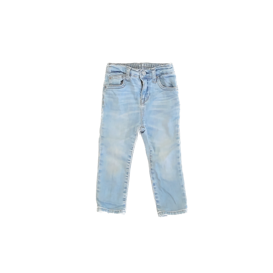 Polo Girls Light Blue Jeans Size: 24 Months Light Blue