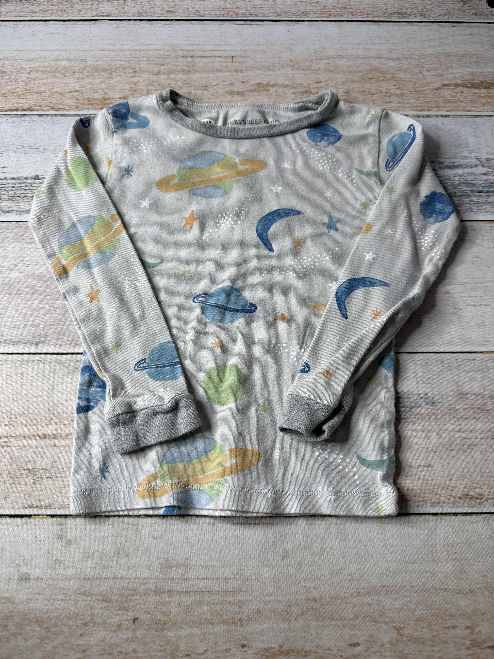 Burt's Bees Unisex Light Blue Pajamas Size: 4T Light Blue