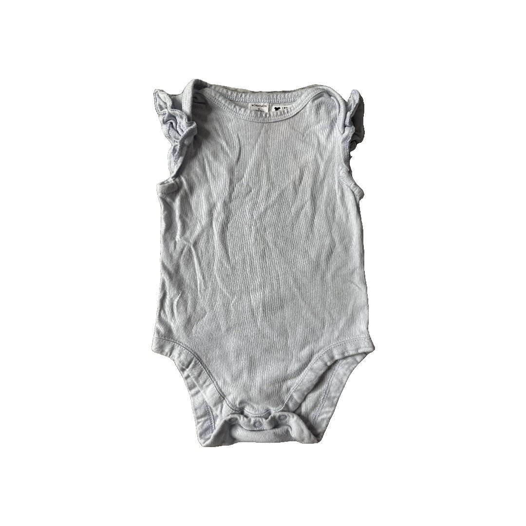 Nordstrom Girls Light Blue Onesie Size: 6 months Light Blue