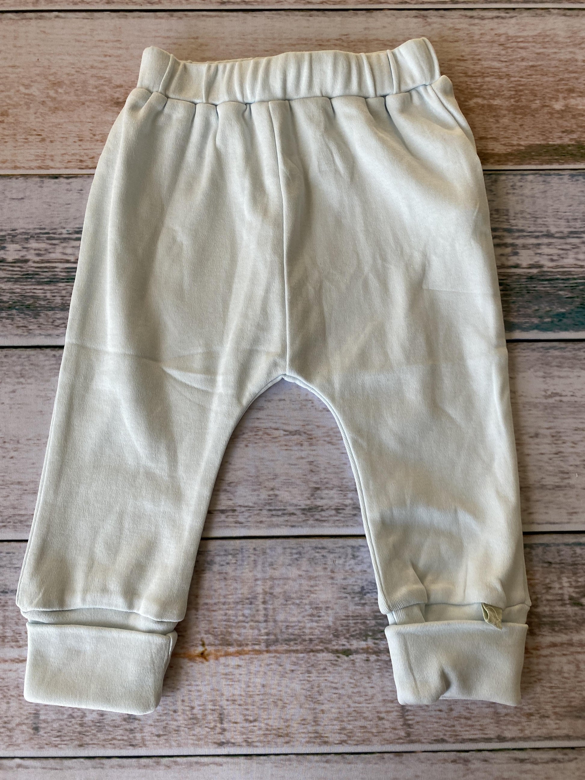 Finn + Emma Unisex Light Blue Pants Size: 9-12 Months Light Blue