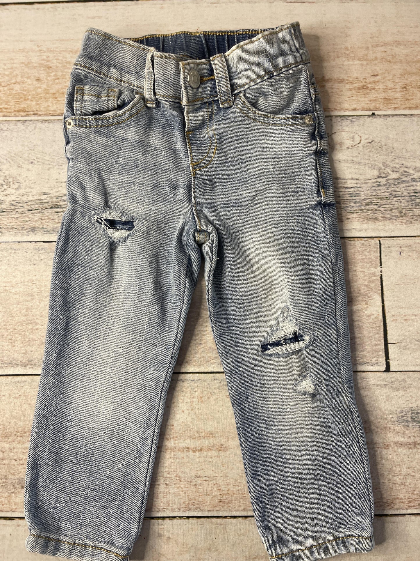 Cat & Jack Girls Light Blue Jeans Size: 2T Light Blue