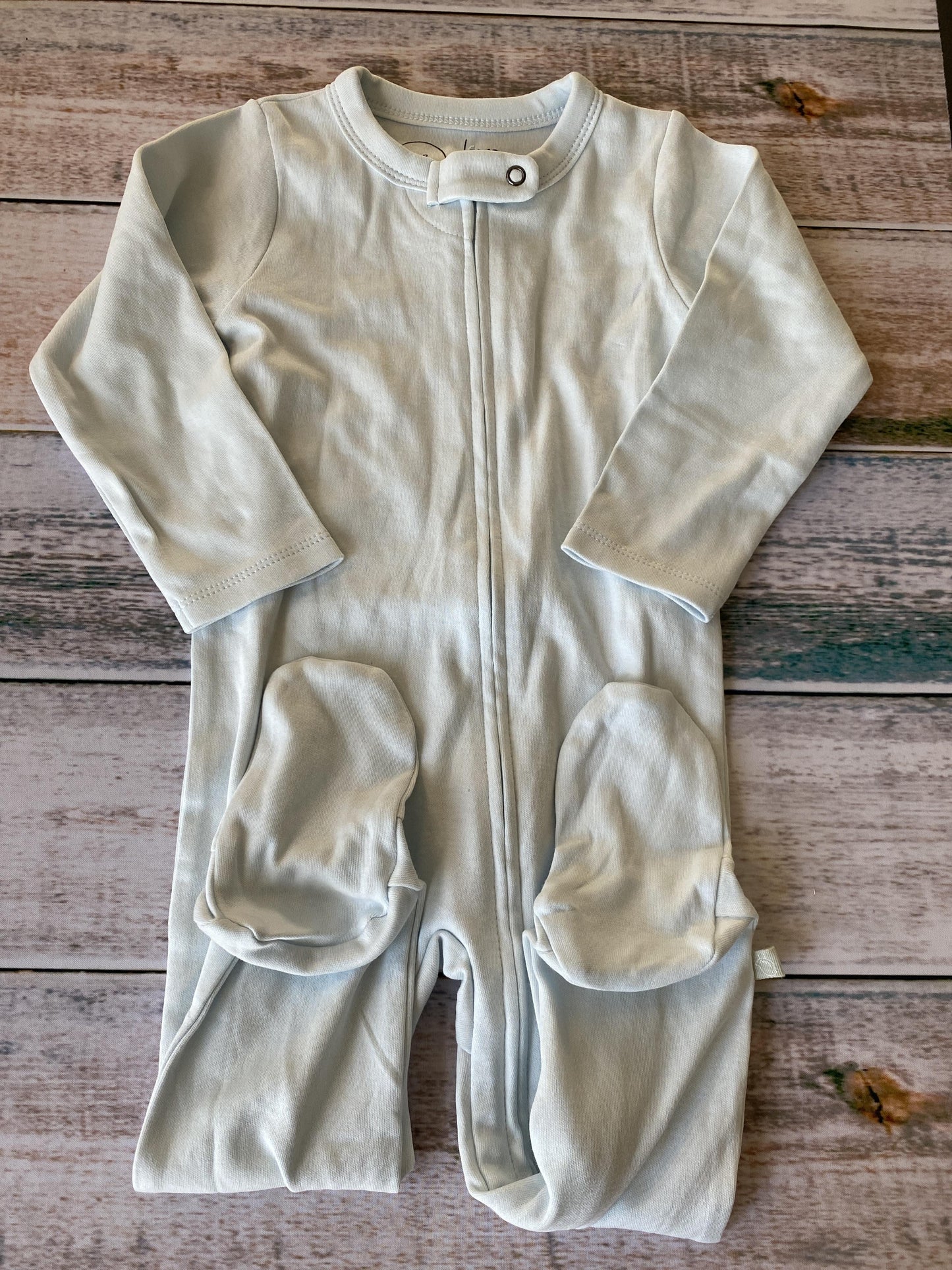Finn + Emma Boys Light Blue Long Sleeve Outfit Size: 9-12 Months Light Blue