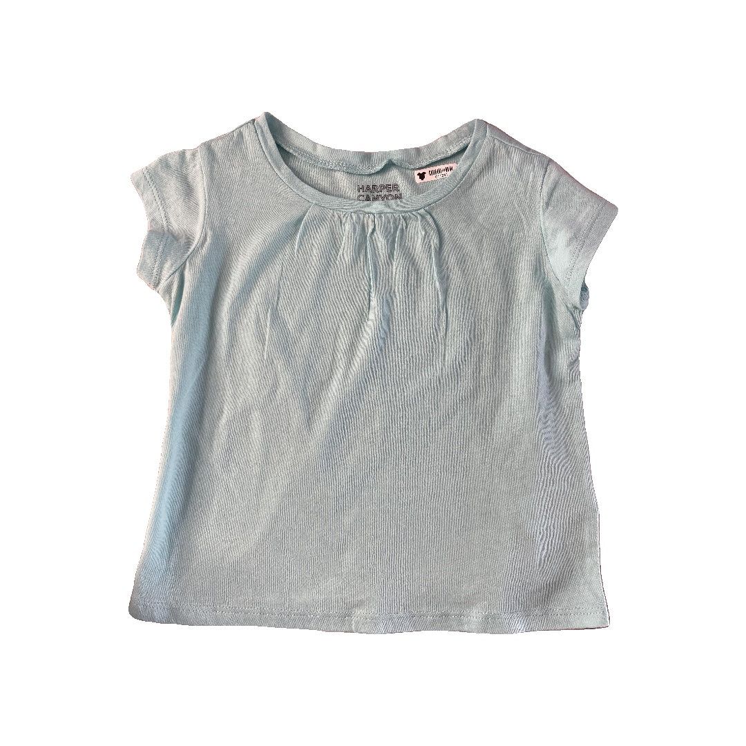 Harper Canyon Girls Light Blue T-Shirt Size: 2T Light Blue