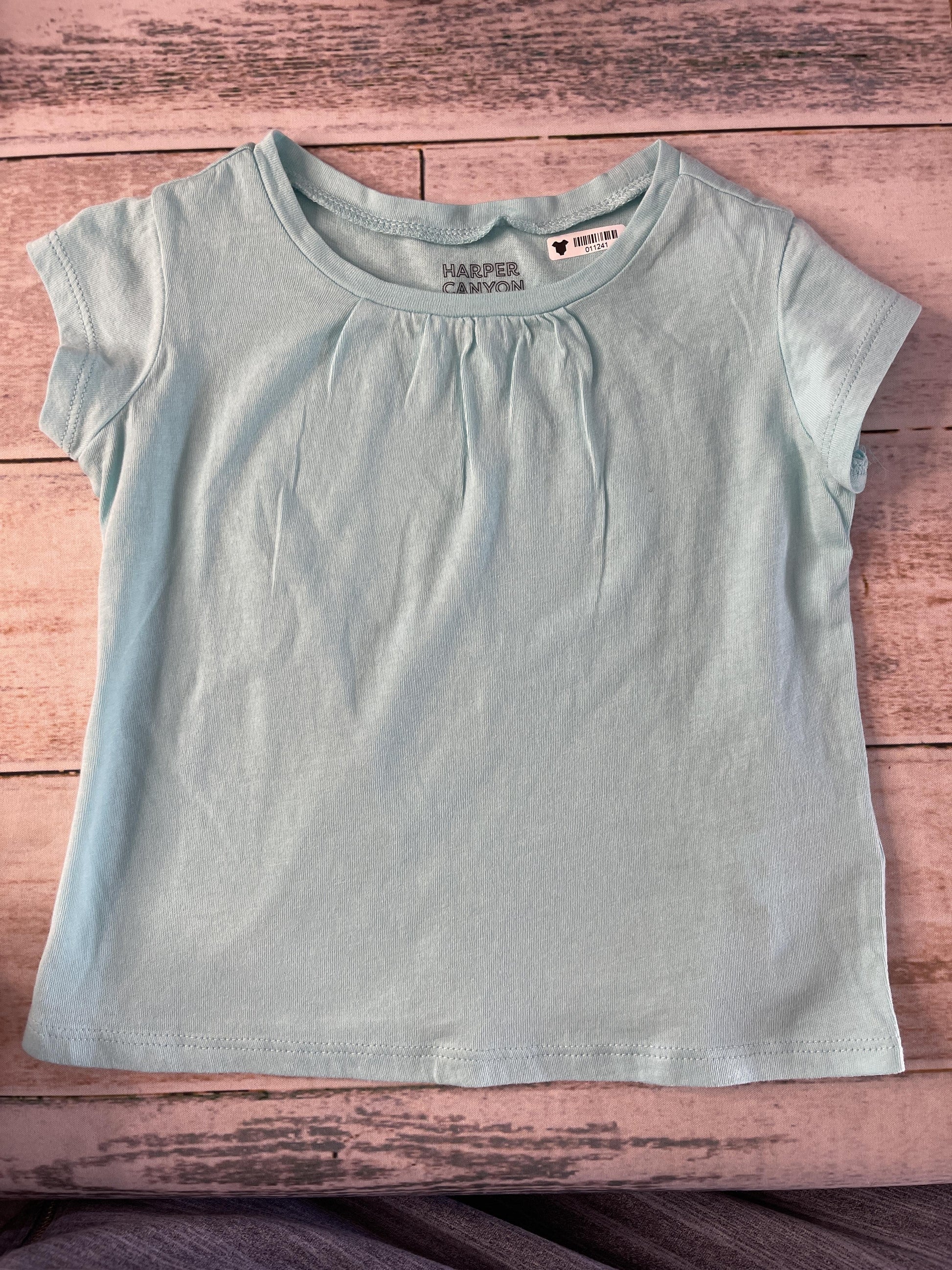 Harper Canyon Girls Light Blue T-Shirt Size: 2T Light Blue