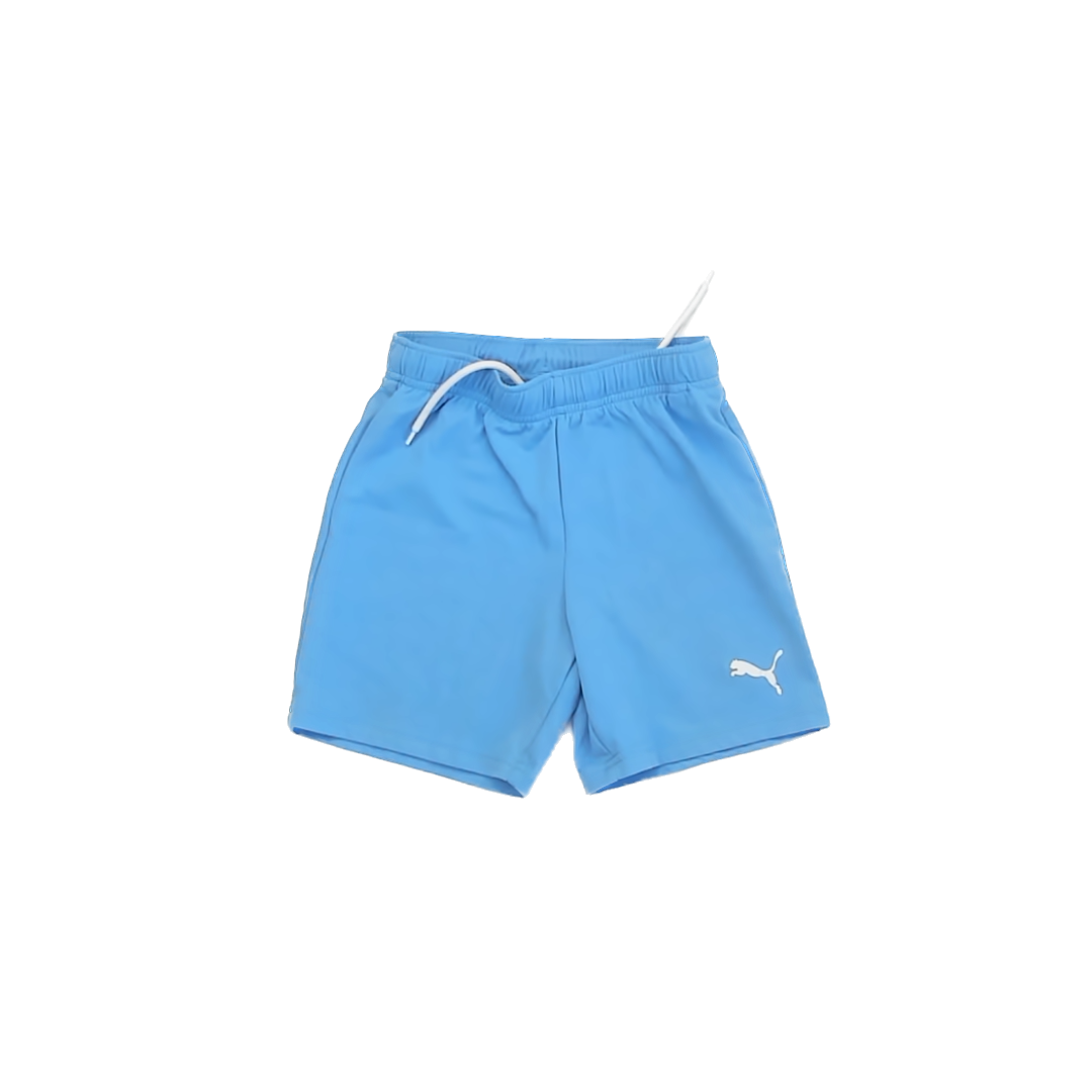 Puma Boys Light Blue Athletic Shorts Size: 9-10 Years Light Blue