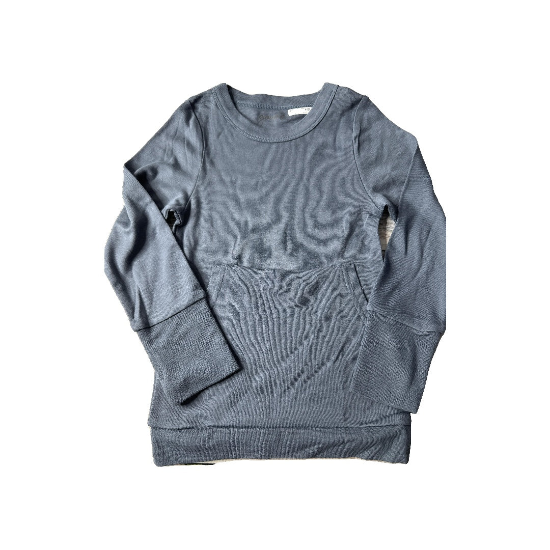 Goumi Unisex Light Blue Long Sleeve T-Shirt Size: 3T Light Blue