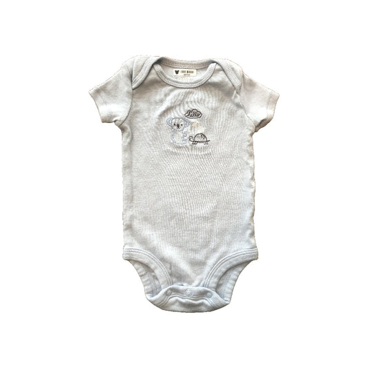 Carters Boys Light Blue Onesie Size: 3 months Light Blue