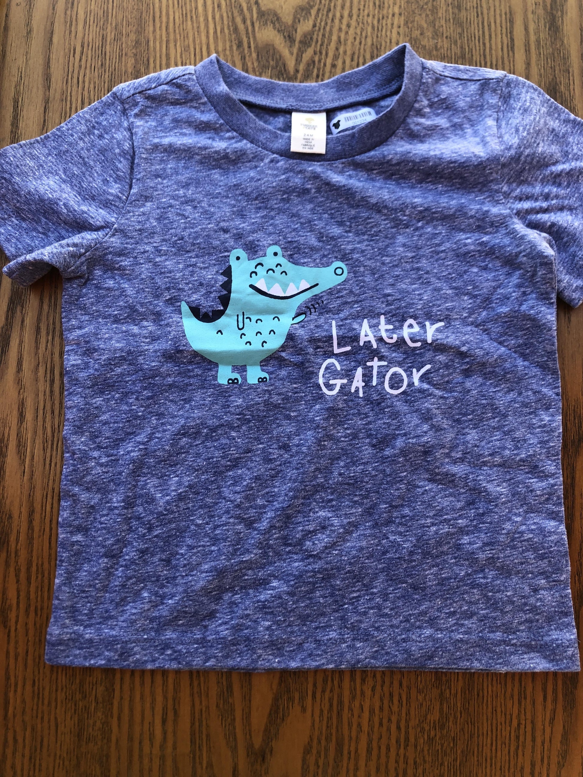 Tucker + Tate Unisex Light Blue T-Shirt Size: 18-24 months Light Blue