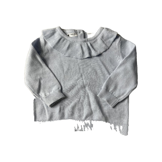Nordstrom Girls Light Blue Sweater Size: 6 months Light Blue