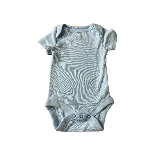 Cloud Island Unisex Light Blue Onesie Size: Newborn Light Blue