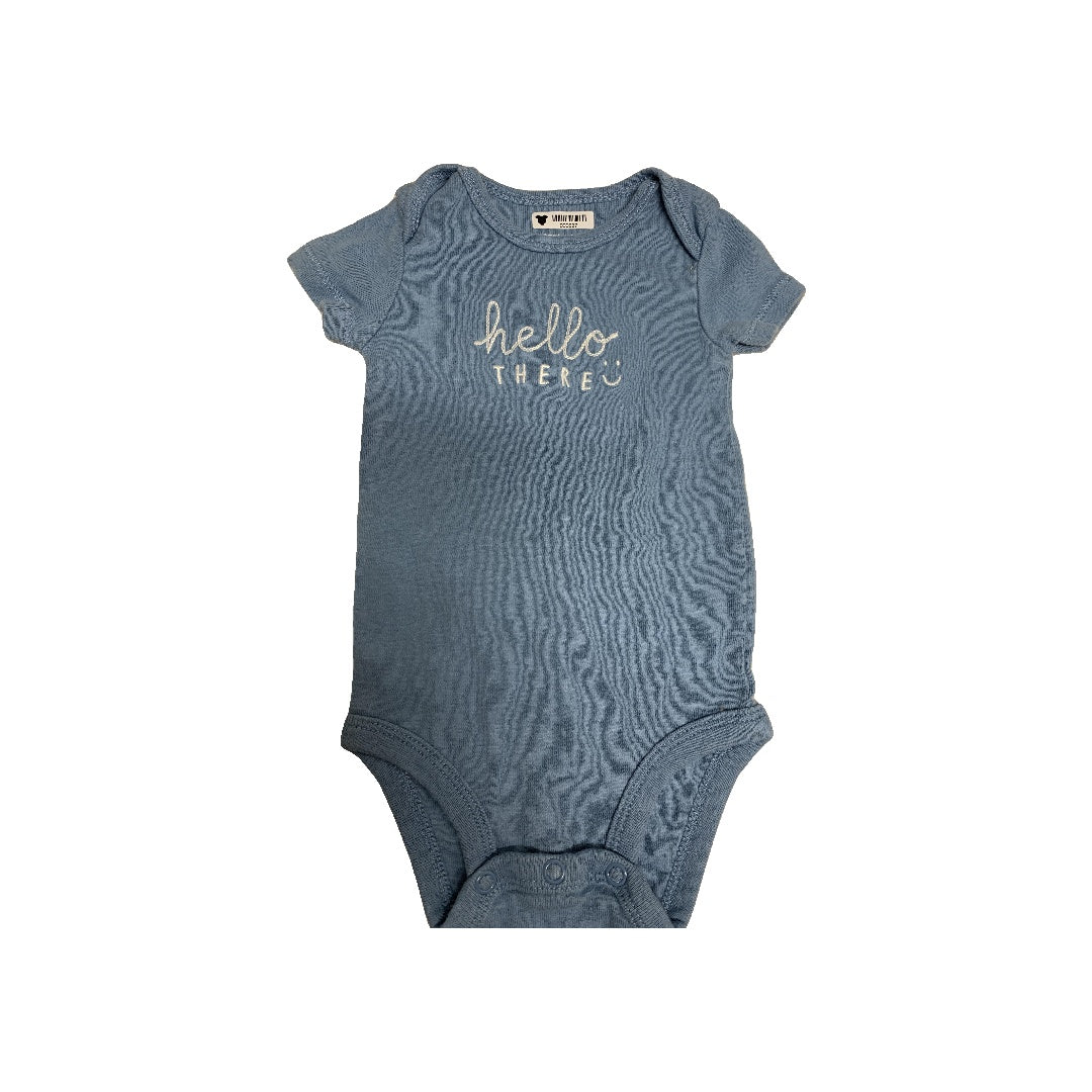 Boys Light Blue Onesie Size: 3 months Light Blue