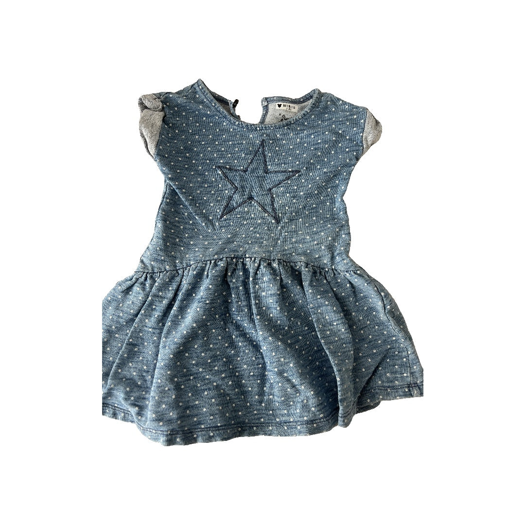 Cat & Jack Girls Light Blue Dress Size: 2T Light Blue