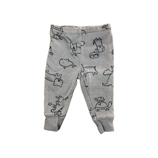 Carters Boys Light Blue Pajamas Size: 6 months Light Blue