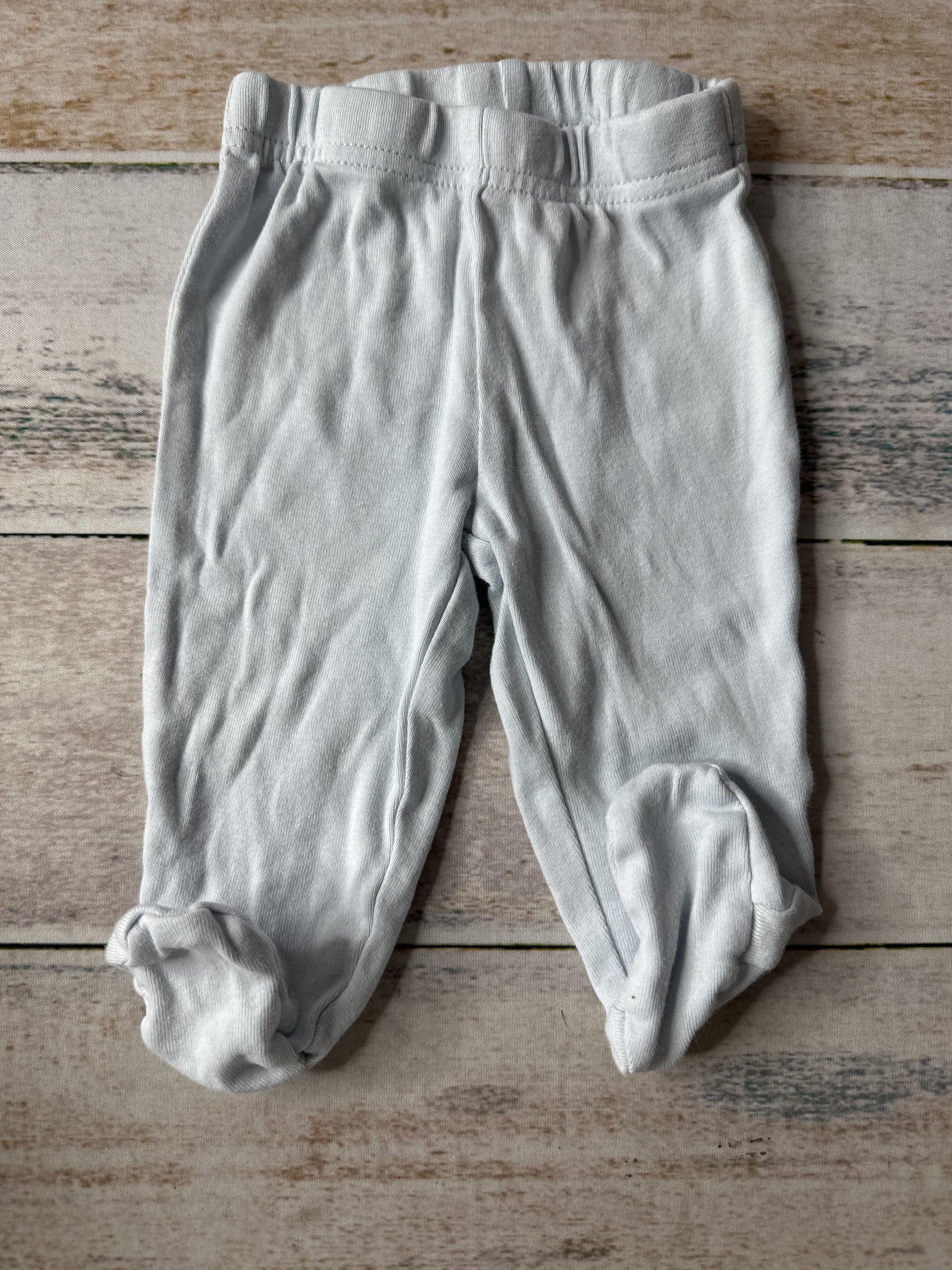Carters Unisex Light Blue Pants Size: 3 months Light Blue