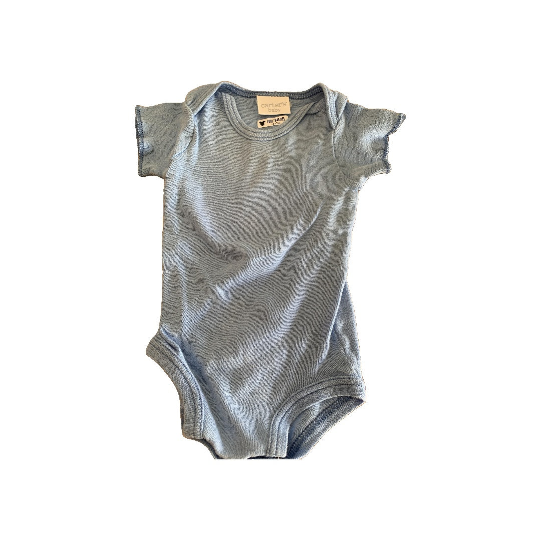 Boys Light Blue Onesie Size: 3-6 months Light Blue