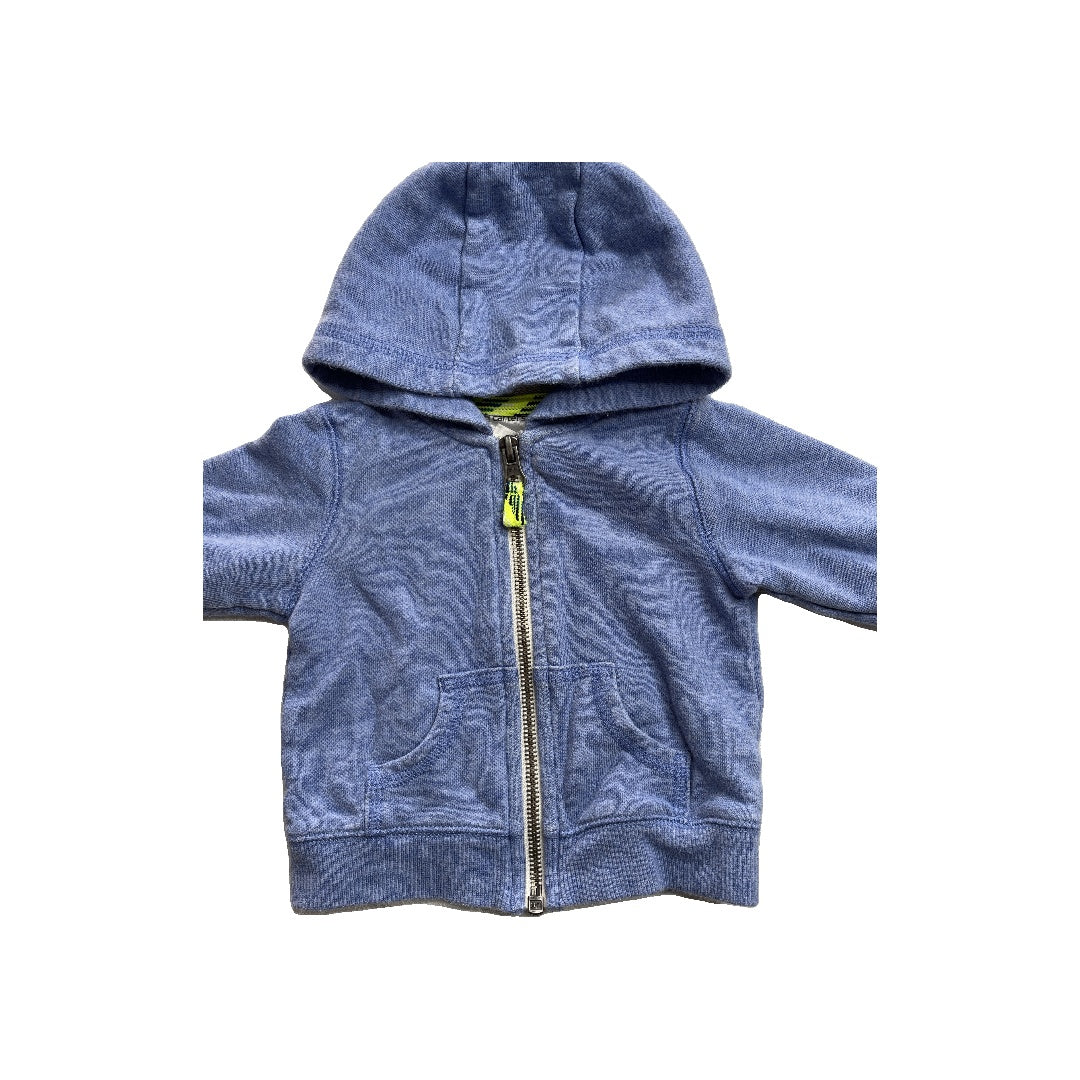Carters Boys Light Blue Hoodie Size: 6 months Light Blue