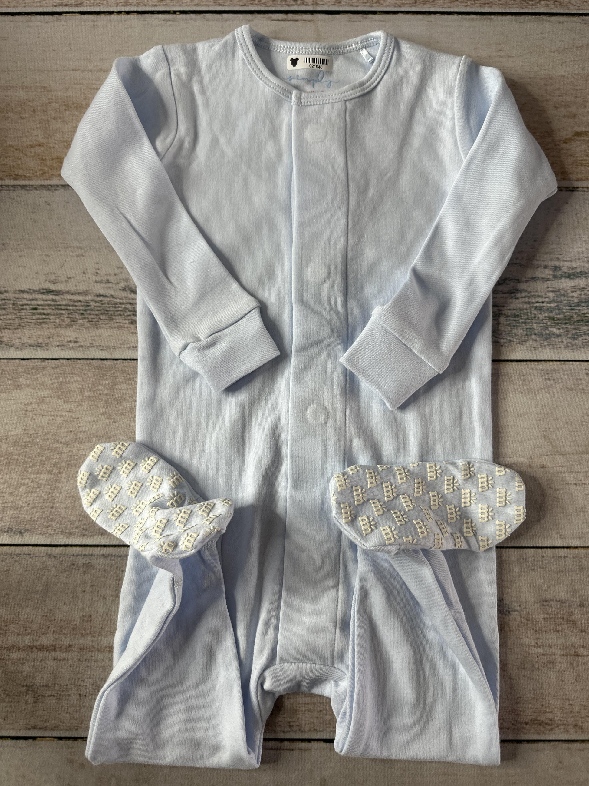 Magnetic Me Unisex Light Blue Pajamas Size: 12 months Light Blue
