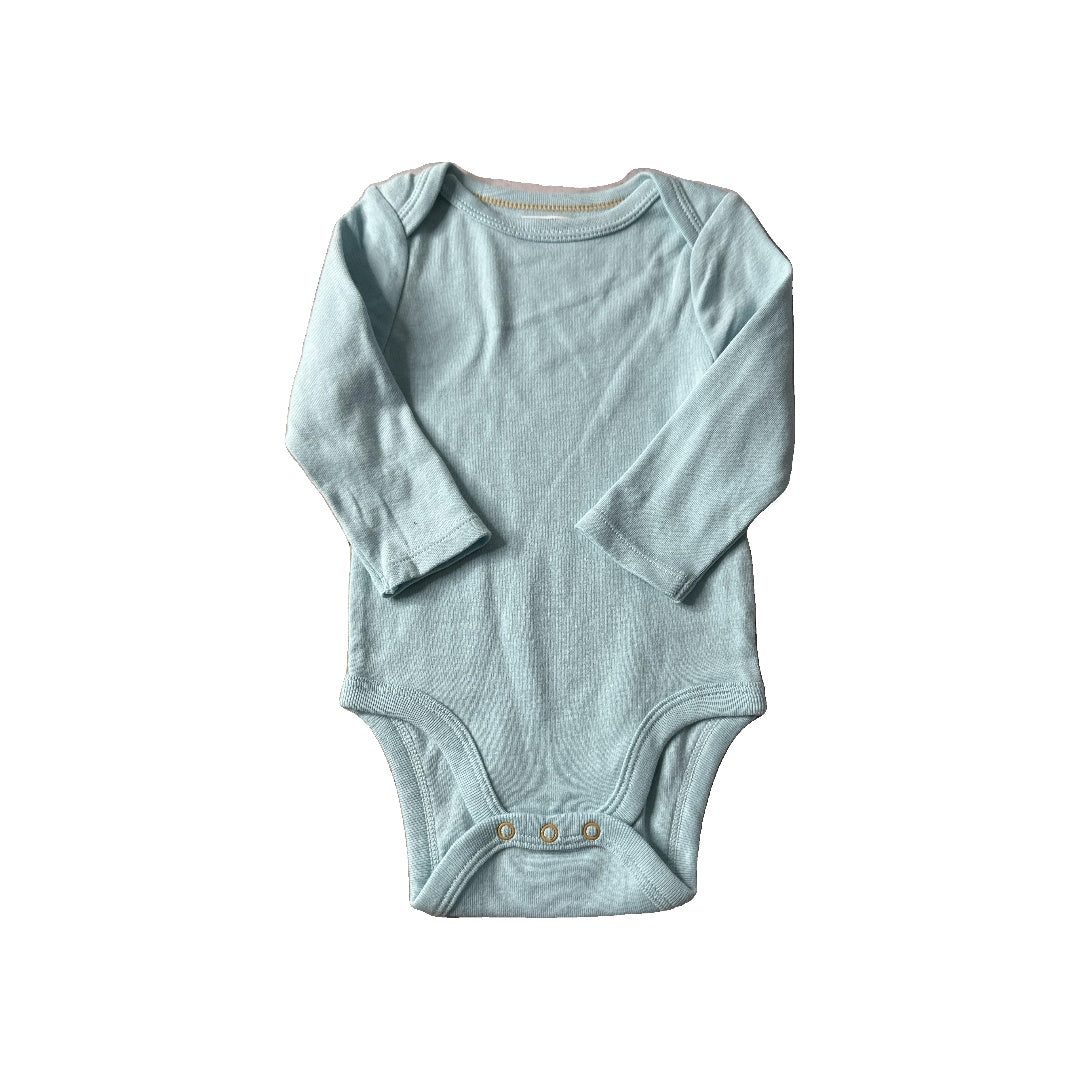 Cloud Island Unisex Light Blue Onesie Size: 6-9 months Light Blue